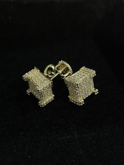 Square Stud Earrings