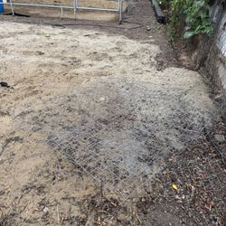 24’ Galvanized Fence Free