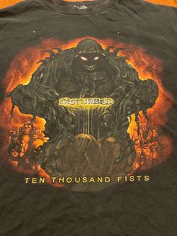 Disturbed Ten Thousand Fists Era Shirt/Size M