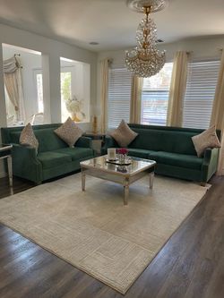 Sofa and loveseat