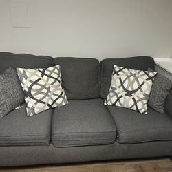 Small Couch And Coffee Table + TV Stand 