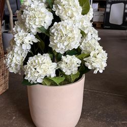 Faux 35” Hydrangea Floor Plant