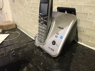 VTech CS6219 Expandable Cordless Phone ‑ Black/Silver