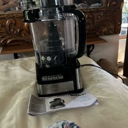 HAMILTON BEACH STACK&SNAP FOOD PROCESSOR 