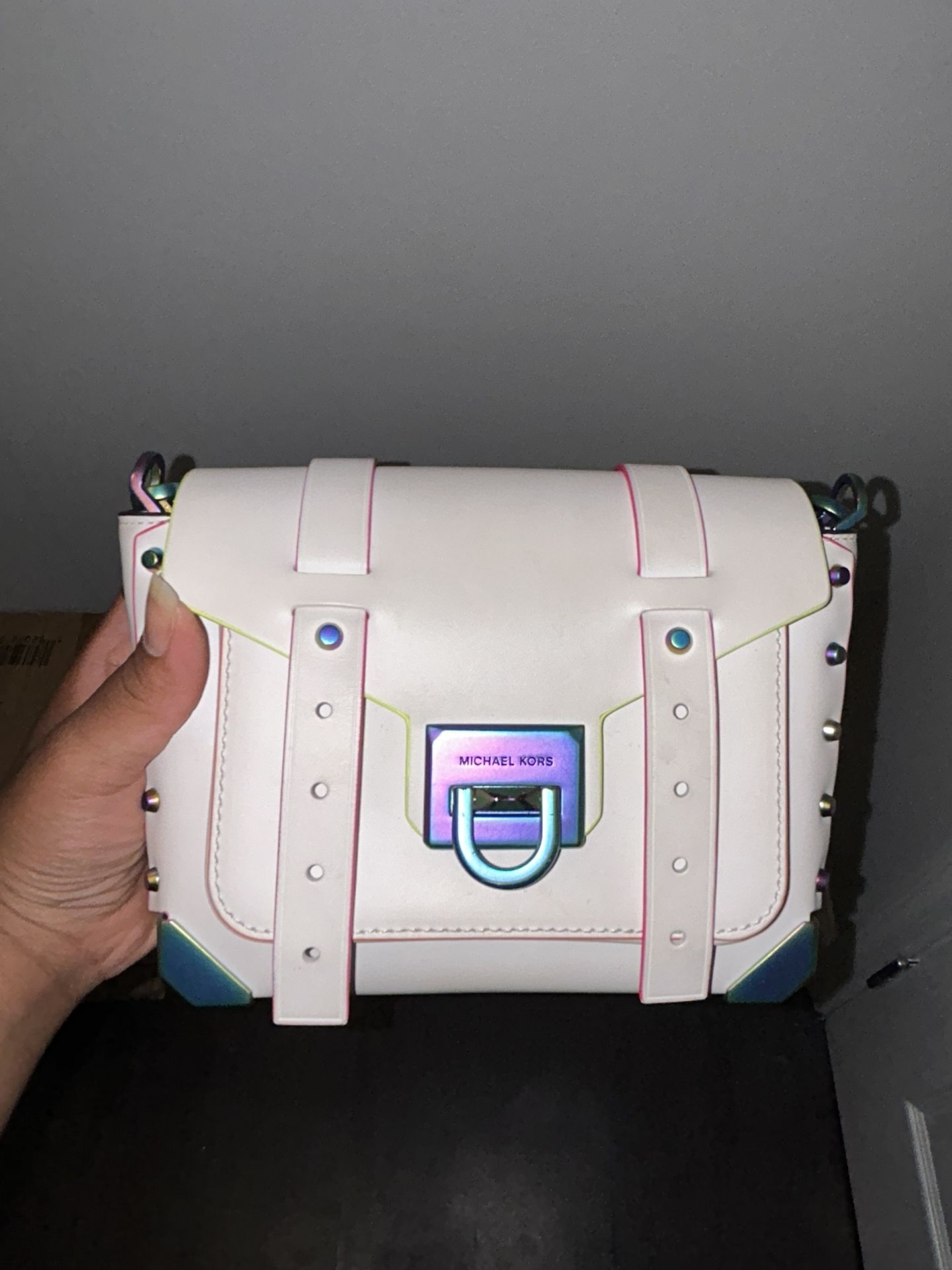 Michael Kors Rainbow Leather Handbag