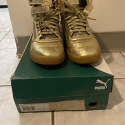 Puma Sky II Hi Metallic Sneakers