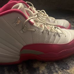 Pink Jordan 12 