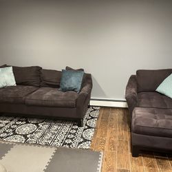 Couch With Matching Chair And Ottoma 