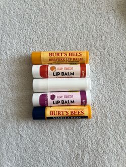 5 NEW Burt’s Bees and other brand Lip Balm