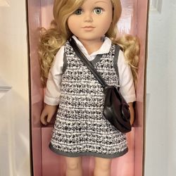 My Life As Ava Posable 18-inch Doll, Medium Blonde Hair, Hazel Eyes