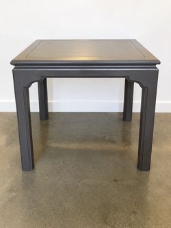 Ethan Allen Side Table – Refinished Deep Espresso