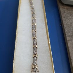 Bracelet Diamond 192,3.84ctw,10k