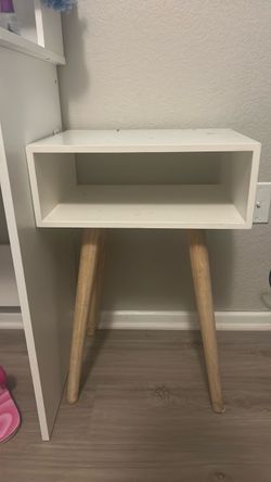 Modern White Side Table