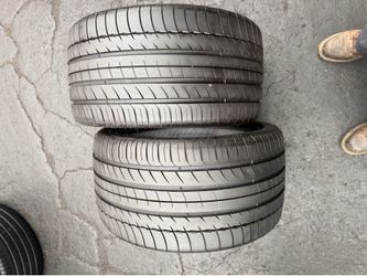 2 tires 285-30-18 Michelin good condition $170 for both mounted and balanced