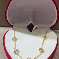 Gold Clover Chain 