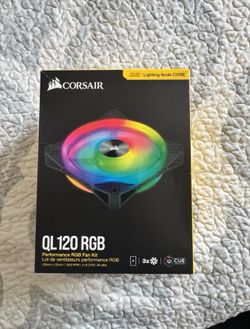 Corsair QL120 RGB PC Case fans - 3 Fans