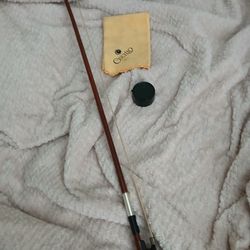 bow rosin and cloth