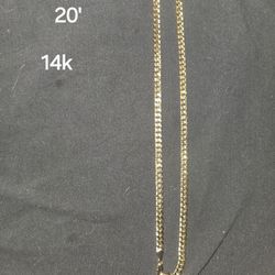 14k Cuban Chain