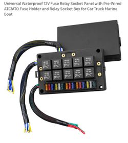 Car,Truck,Boat Fuse/Relay Harness