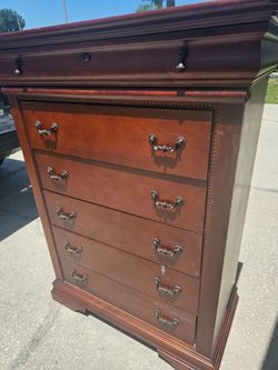 Solid wood dresser