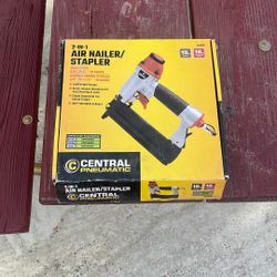 2-in-1 Air Nailer / Stapler 