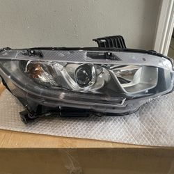 2016-2018 Honda Civic Right Headlight 