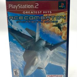 Ace Combat 4 Shattered Skies PS2 Greatest Hits Video Game 