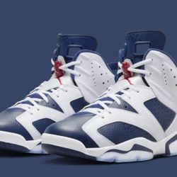 Olympic Jordan 6's