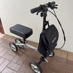 Knee Roller/Knee Scooter With Carry Bag 