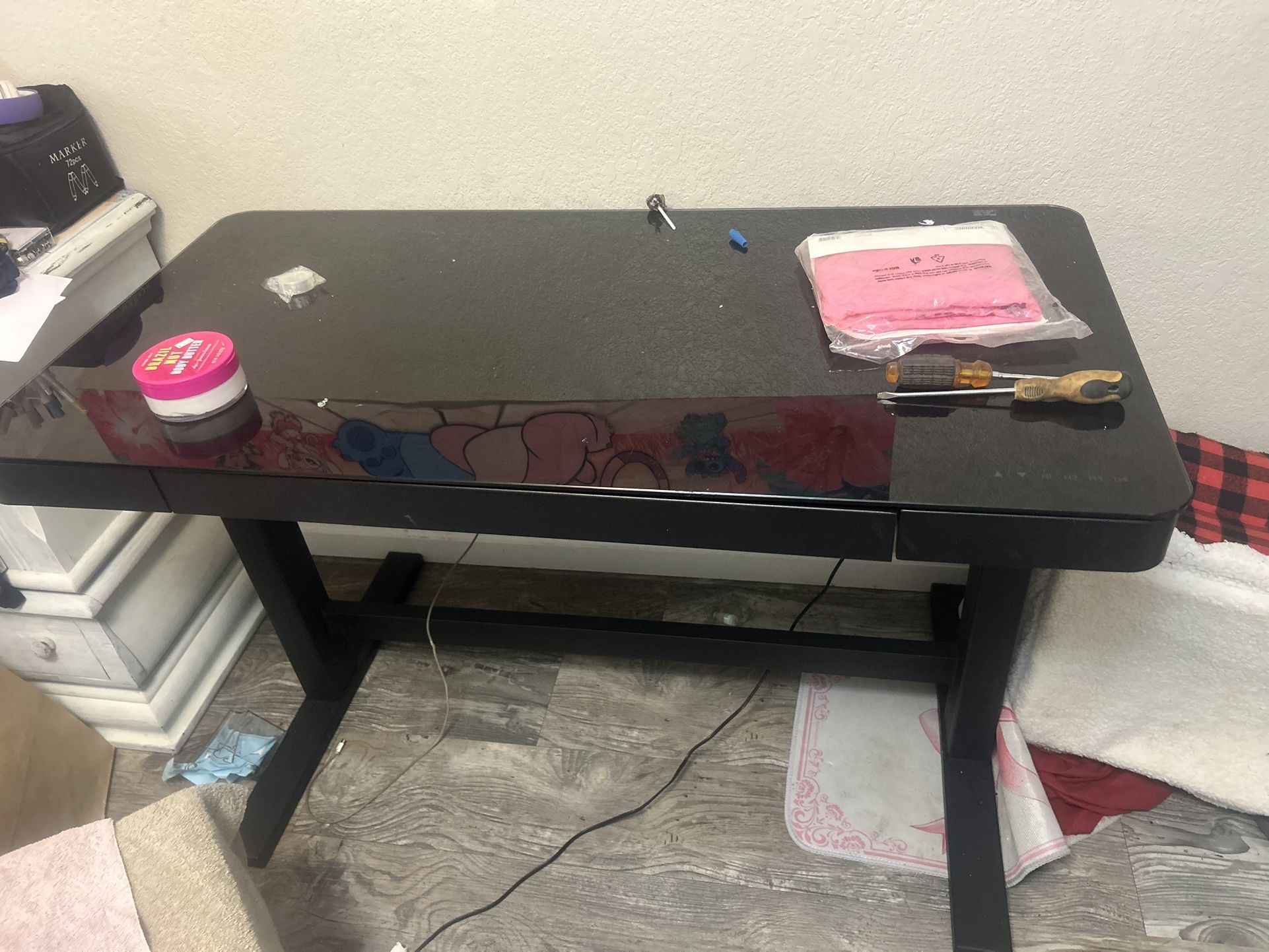 Electric Glass Desk