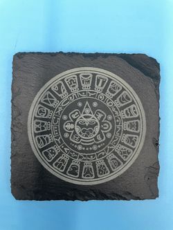 Mayan Calendar Slate Coasters