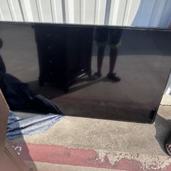 75 Tv With Wall Mount Attached 