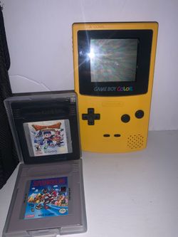Gameboy color yellow bundle