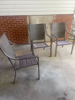 Garden chairs