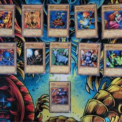 YUGIOH Korean Legend of Blue-Eyes White Dragon 82 common card lot Mint