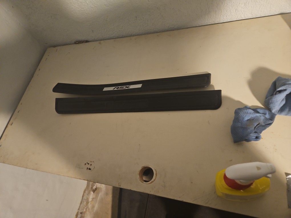 2003 ACURA RSX Type-S Door Floor Sill Trim Cover Scuff Plate Set