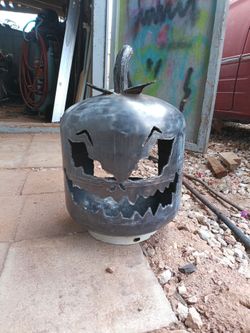Metal Jack O Lantern 🎃