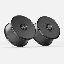 HALODISC 2 RTP - Black | Set of 4 Wheel Covers for Tesla 