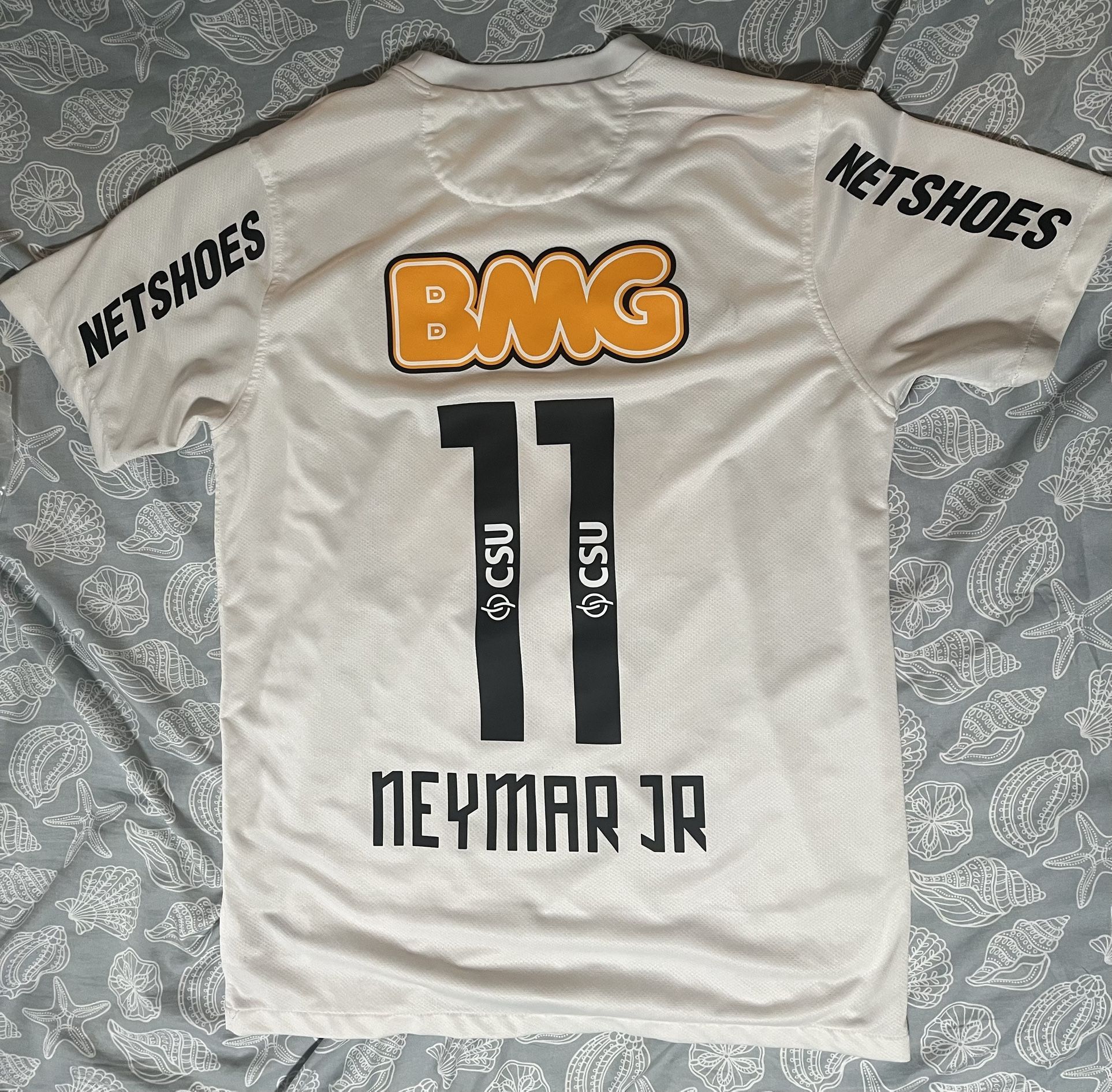 Neymar Jr Santos Jersey