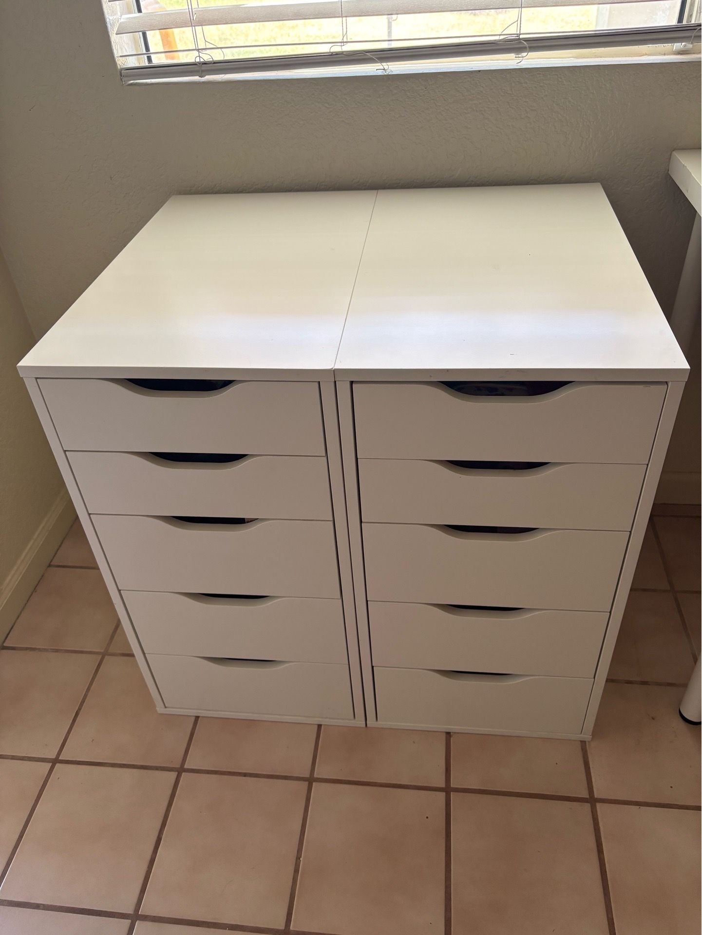 (2) IKEA drawers