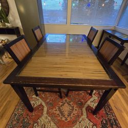 Pier One 5-piece Dining Table Set 