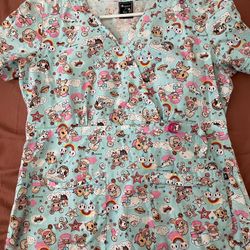 Tokidoki Scrub Top