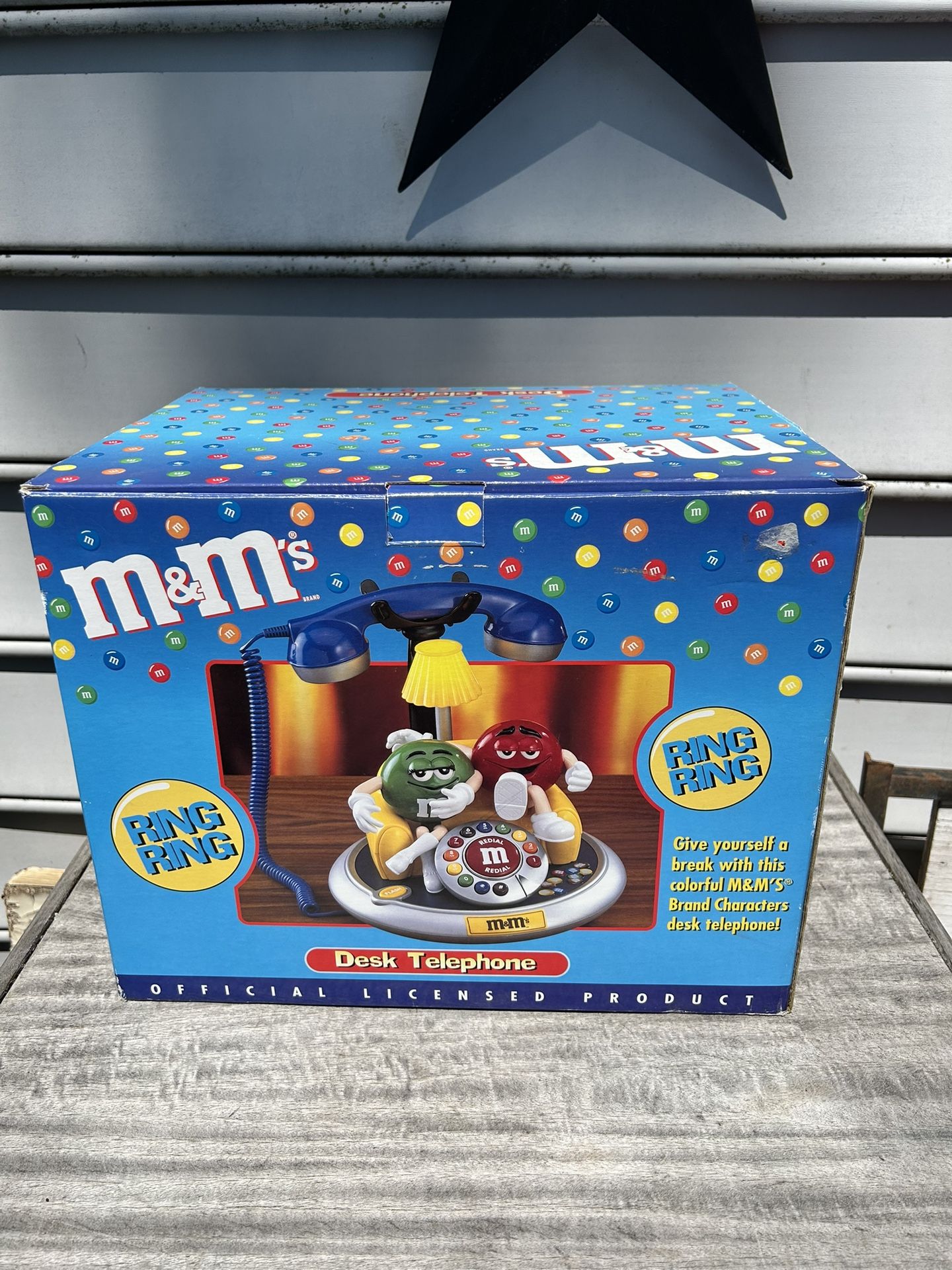 M&M’s Desk Telephone. Brand New In Box.
