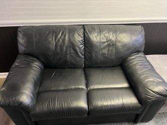 Black couch