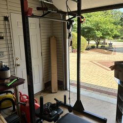 Weight Rack And Bench