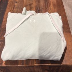 Teal under armor hoodie 