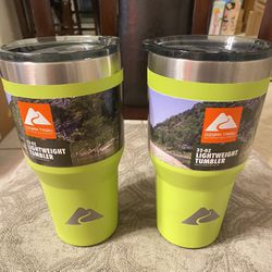 Ozark Trail 32oz Light Weight Stainless Steel Tumbler, Glow Stick Green for  Sale in Bloomington, CA - OfferUp