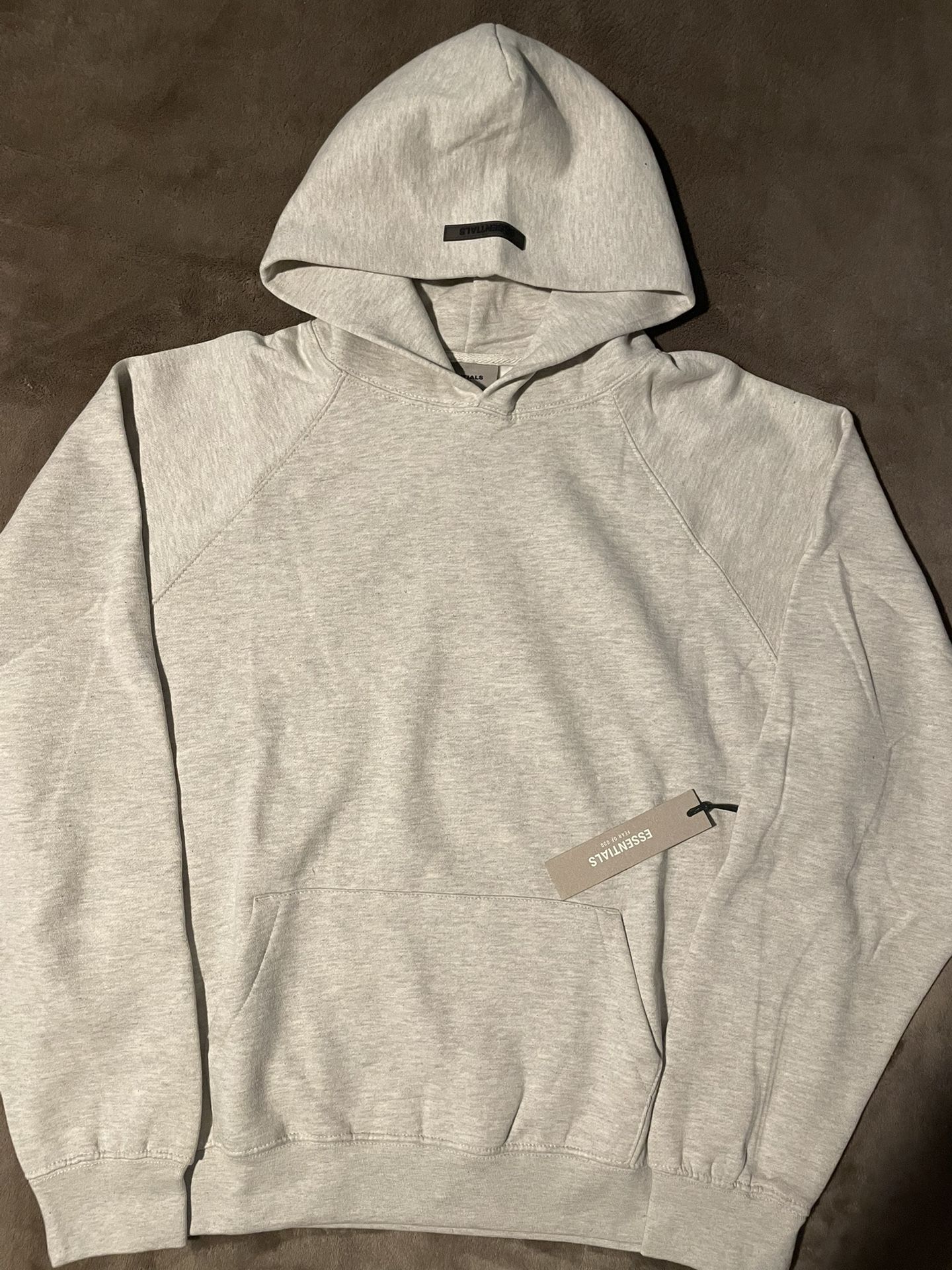 Light Oat Essentialls Hoodie 