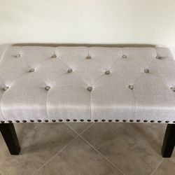 Beige Bench