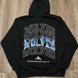 Darc Sport Wolves Bodybuilding Club Hoodie size Medium 464/1000